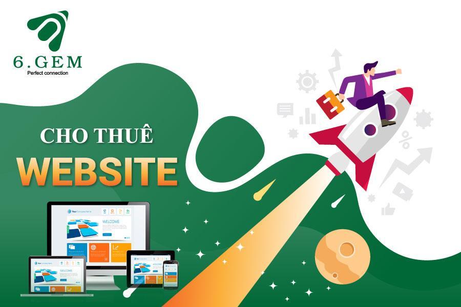 Dịch vụ cho thuê website chuyên nghiệp, chuẩn SEO của 6.GEM