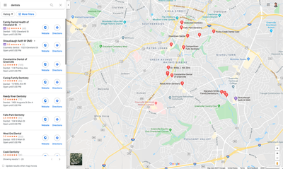 Thiết lập và phát triển google Map đạt top từ khóa chính